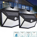 Đèn led 212 bóng năng lượng mặt trời loại to cảm ứng hồng ngoại siêu sáng, 1 đèn