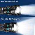 Đèn pin cầm tay siêu sáng pin trâu, chống thấm nước