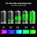Bộ sạc ắc quy ô tô, xe máy màn hình LCD hiện đại