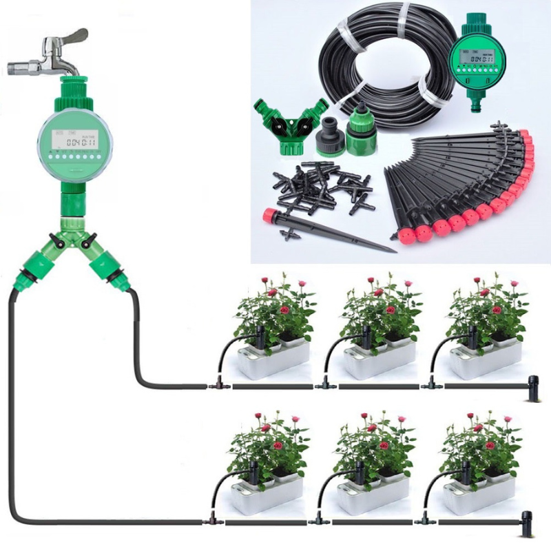 Bộ tưới cây thông minh 20 đầu phun 8 tia, tiết kiệm nước tối đa