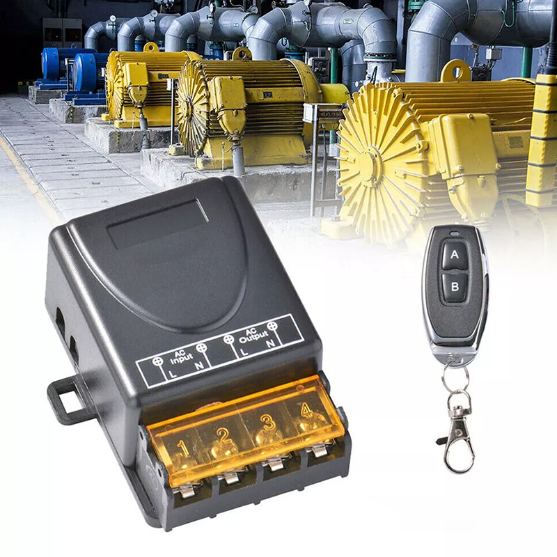 Bộ điều khiển từ xa 100m không dây mẫu mới