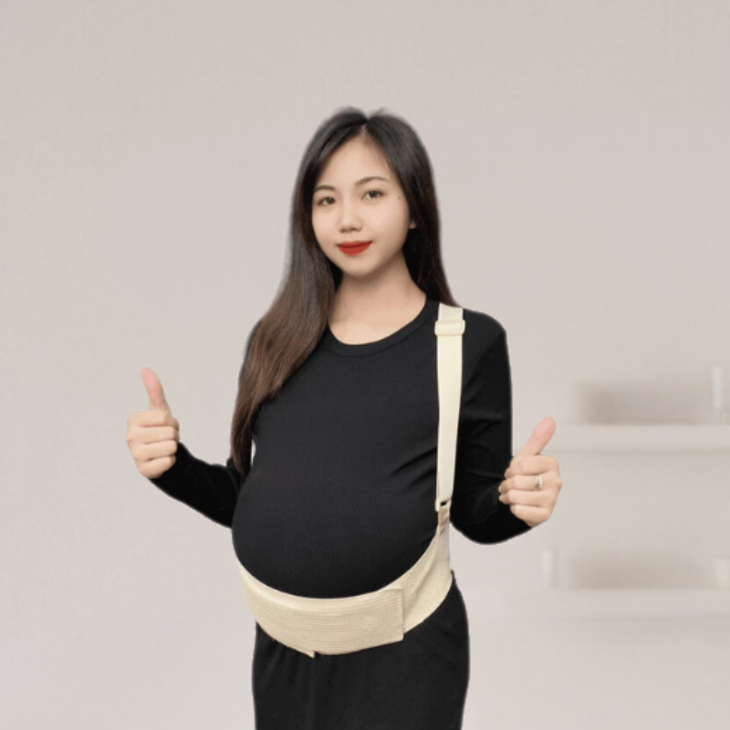 Đai hỗ trợ bụng bầu đàn hồi tốt, giảm đau lưng, bảo vệ vòng eo
