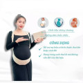 Đai hỗ trợ bụng bầu đàn hồi tốt, giảm đau lưng, bảo vệ vòng eo, Size L