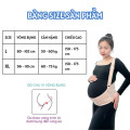 Đai hỗ trợ bụng bầu đàn hồi tốt, giảm đau lưng, bảo vệ vòng eo, Size L