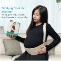 Đai hỗ trợ bụng bầu đàn hồi tốt, giảm đau lưng, bảo vệ vòng eo, Size L