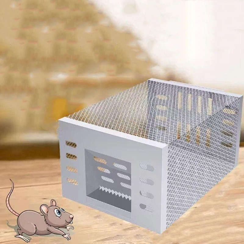 Lồng bắt chuột tự động chất liệu thép không gỉ siêu bền