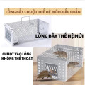 Lồng bắt chuột tự động chất liệu thép không gỉ siêu bền