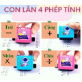 Con lăn in phép tính cộng trừ nhân chia ngẫu nhiên thông minh tiện lợi, Phép trừ