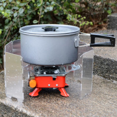 Bếp gas mini du lịch gấp gọn tiện lợi, Mua bếp ga mini