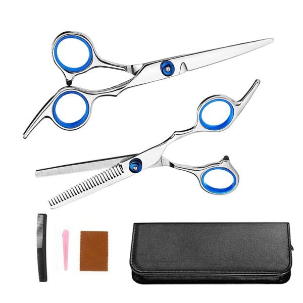 Bộ kéo cắt tóc 6 món kèm túi đựng gọn gàng, tiện dụng