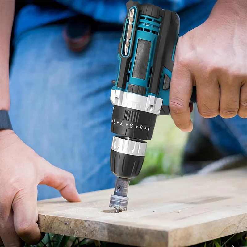 Máy khoan pin đa năng kèm bộ phụ kiện 24 chi tiết cao cấp