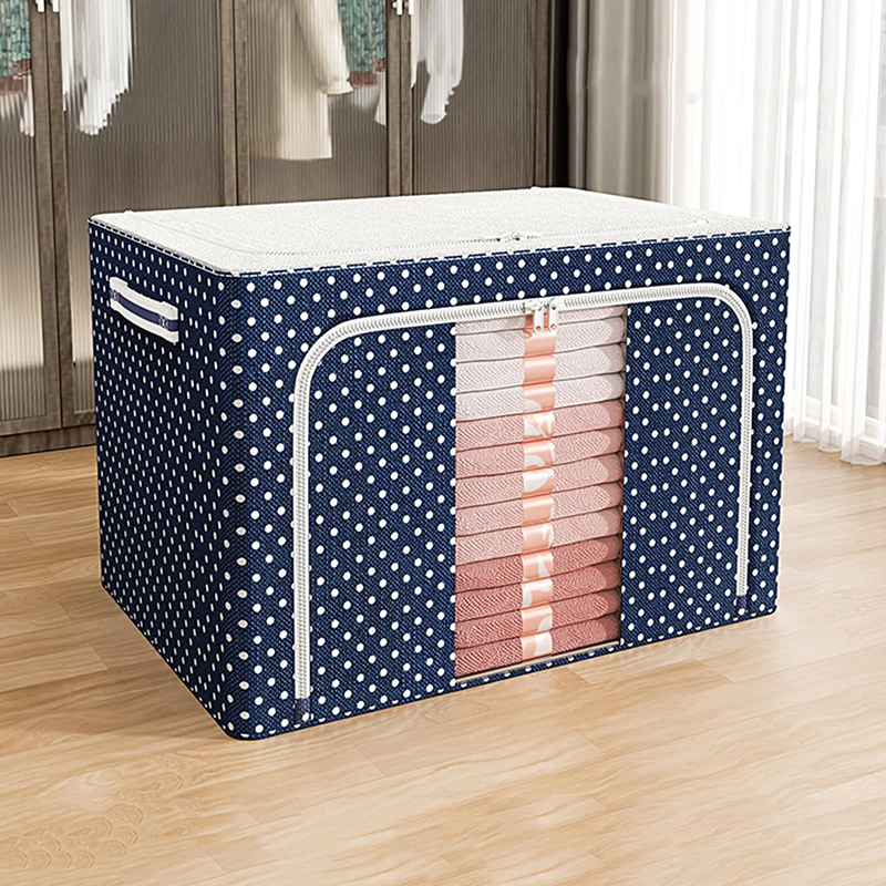 Túi đựng quần áo khung thép bảo quản quần áo bền đẹp, gấp gọn tiện lợi