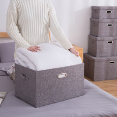 Hộp vải đựng quần áo, đựng đồ đa năng, gấp gọn tiện lợi, Dung tích 40L (44*29*30cm)	