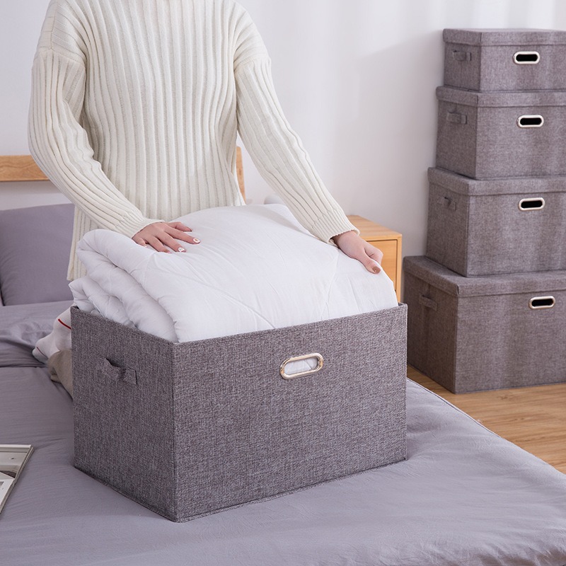 Hộp vải đựng quần áo, đựng đồ đa năng, gấp gọn tiện lợi