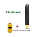 Đầu vòi xịt tăng áp rửa xe cực mạnh, vòi phun áp suất cao tiện lợi đa năng, Loại đai xiết