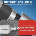 Dụng cụ thông tắc bồn cầu, cống bằng khi nén áp lực siêu mạnh, Ống thép - Tay cong	