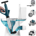 Dụng cụ thông tắc bồn cầu, cống bằng khi nén áp lực siêu mạnh, Ống thép - Tay cong	