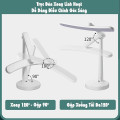 Đèn học để bàn chống cận thị gấp gọn kèm pin sạc tích điện, Loại 3600mah (gồm cả củ sạc)	