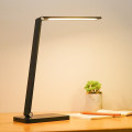 Đèn học để bàn bóng Led chống cận, tích điện kết hợp cảm ứng, Màu đen - Bản tiêu chuẩn cắm điện