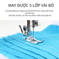 Máy may gia đình đa năng 12 kiểu may có vắt sổ kèm bàn mở rộng kèm phụ kiện