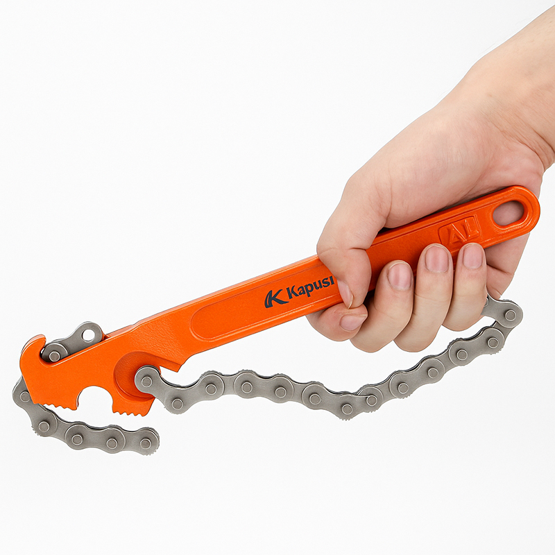 Mỏ lết xích Kapusi chất liệu thép siêu cứng chống gỉ