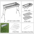 Bếp nướng than hoa dã ngoại ngoài trời cao cấp