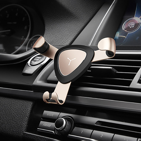 Giá đỡ điện thoại 3 cánh xoay 360 độ kẹp cửa điều hòa ô tô