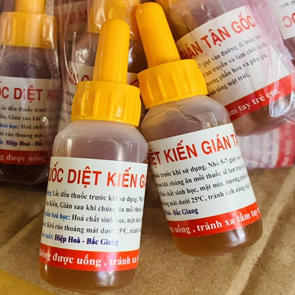 Combo 5 chai thuốc diệt kiến gián sinh học không mùi