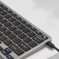 Bàn phím không dây kết nối Bluetooth siêu mỏng, gọn nhẹ dễ di chuyển 