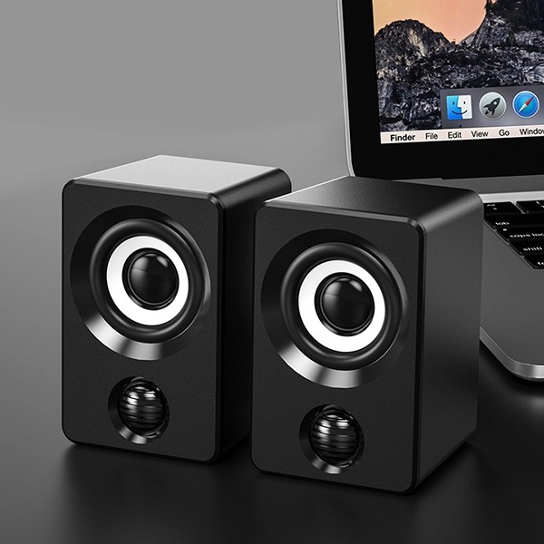 Loa máy tính mini để bàn âm thanh bass sinh động