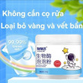 Combo 2 lọ Bột tẩy siêu sạch Enzyme, xử lý ố vàng, sạch vết cứng đầu, an toàn cho vải