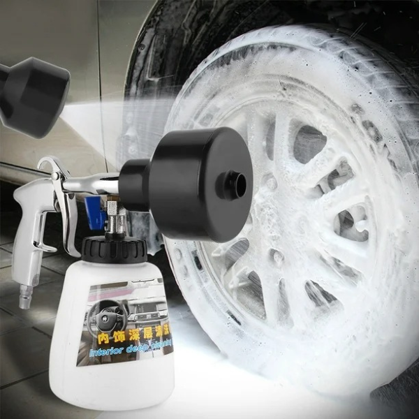 Máy tạo bọt tuyết rửa xe công suất lớn kèm bình nén khí chuyên nghiệp