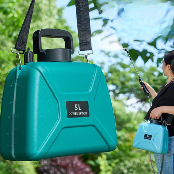 Bình xịt tưới cây đeo vai vòi phun chạy bằng điện 5L
