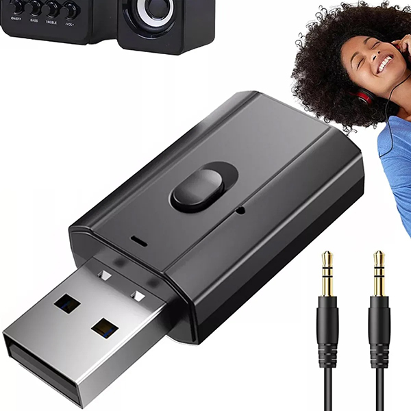 USB âm thanh Bluetooth 2 chiều, kết nối nhanh, âm rõ, cắm là chạy