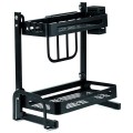 Kệ đựng đồ gia vị đa năng nhà bếp 2 tầng cao cấp