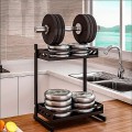 Kệ đựng đồ gia vị đa năng nhà bếp 2 tầng cao cấp