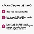 Gói diệt côn trùng, kiến, gián, ruồi đặc biệt nhanh chóng tiện lợi, 1 gói 100g