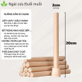 Set 50 thanh nhang ngải cứu đuổi muỗi kèm đế gỗ an toàn cho bé
