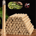 Set 50 thanh nhang ngải cứu đuổi muỗi kèm đế gỗ an toàn cho bé