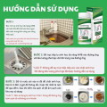 Bột vệ sinh đường ống đa năng AMB khử mùi nhanh, ngăn tắc nghẽn hiệu quả