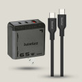 Bộ sạc Type C Basefast 65w hiệu suất cao tiết kiệm điện