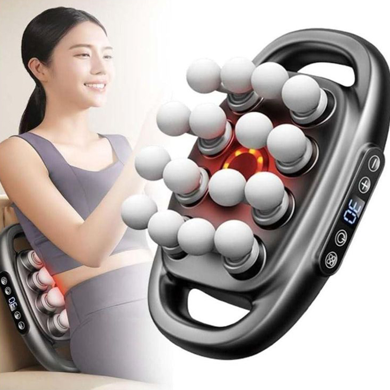 [Phiên bản cải tiến] Máy massage cổ vai gáy VTT 16 đầu giảm căng cơ thư giãn nhanh