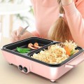Bếp nướng lẩu điện 2 ngăn đa năng