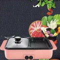 Bếp nướng lẩu điện 2 ngăn đa năng