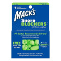 Nút tai chống ồn siêu mềm Mack’s Snore Blockers (Hộp 12 đôi)