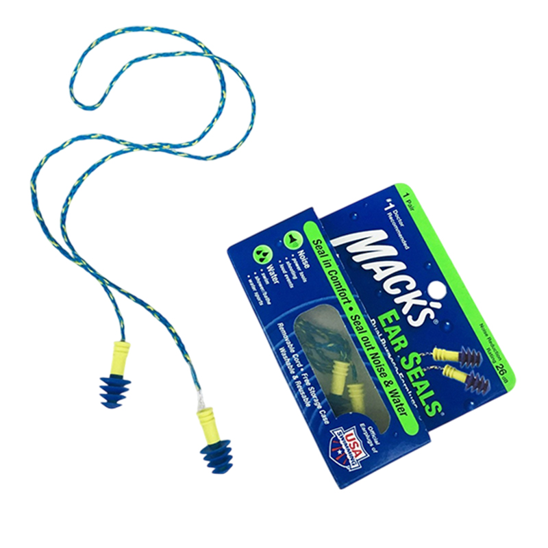 Nút bịt tai chống nước, chống ồn có dây Mack's Ear Seals