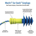 Nút bịt tai chống nước, chống ồn có dây Mack's Ear Seals