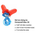 Nút tai chống ồn HoneyWell Max 30 giảm ồn hiệu quả