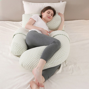 Gối ôm bà bầu thiết kế thông minh đa chức năng giúp ngủ ngon giấc
