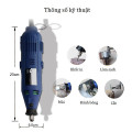 Bộ máy khoan mài khắc chà nhám mini cao cấp